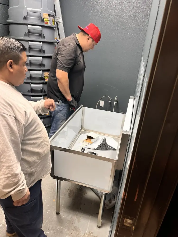 Commercial plumbing and sink installation in Jacaranda Lakes
